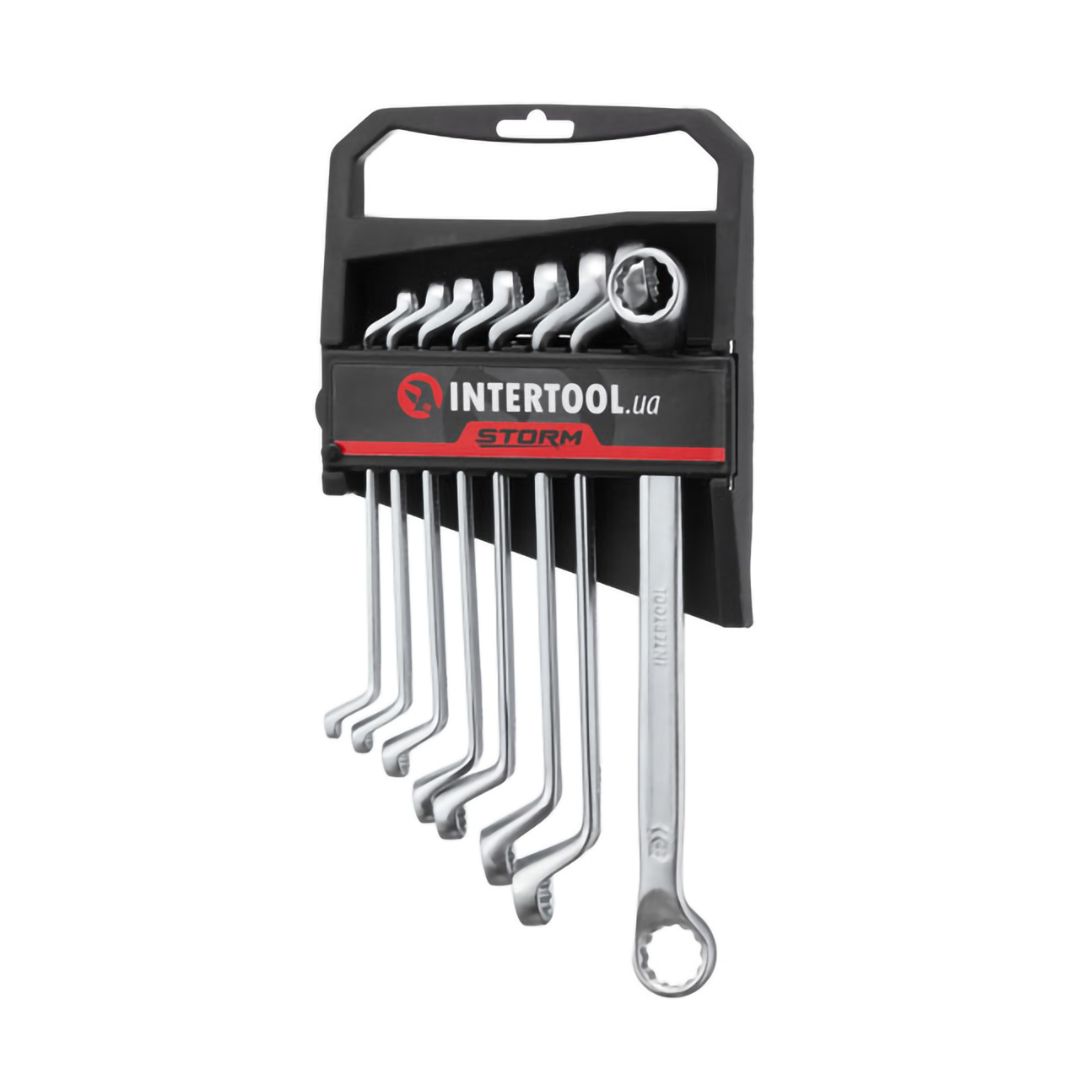 Набір ключів накидних 6 - 22 мм 8 одиниць STORM Intertool