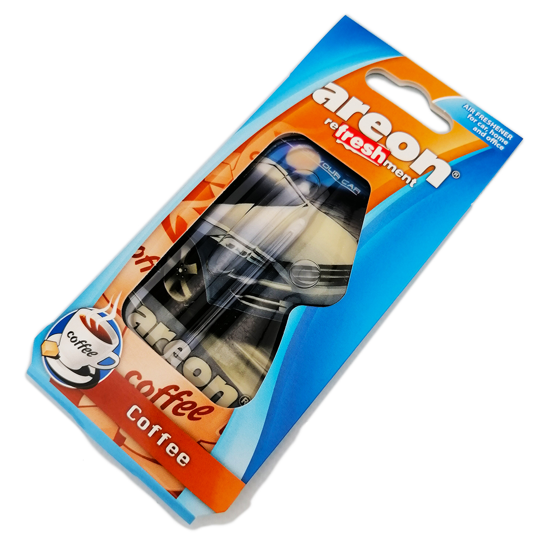 Освіжувач салону на дзеркало рідкий 8,5 мл Coffee (Кава) Liquid Areon