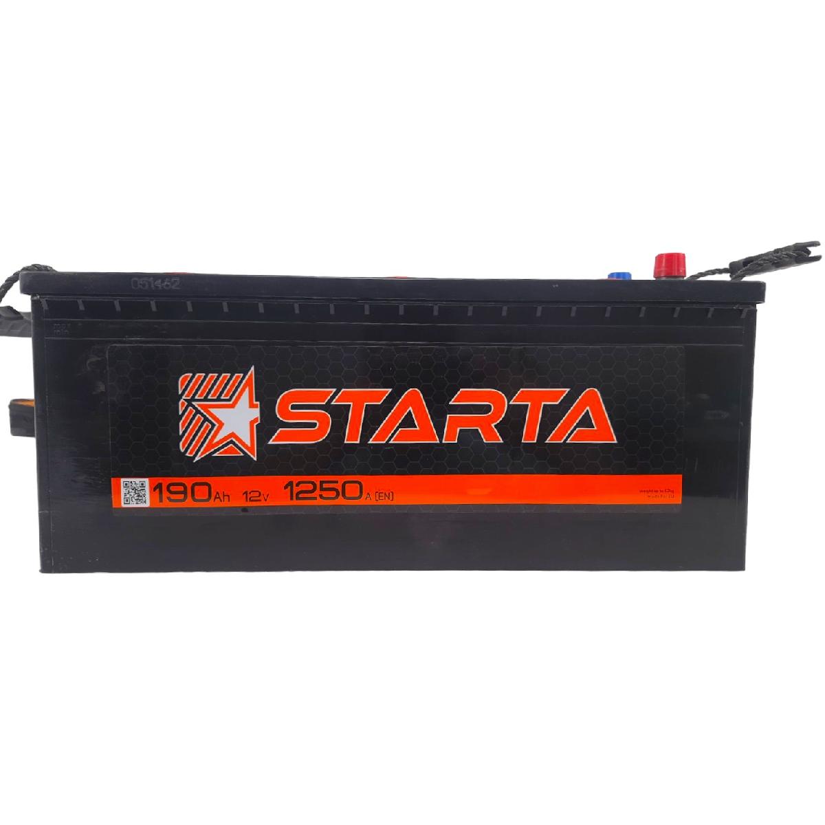 Акумулятор 190 А/год + лівий 1250 А Starta