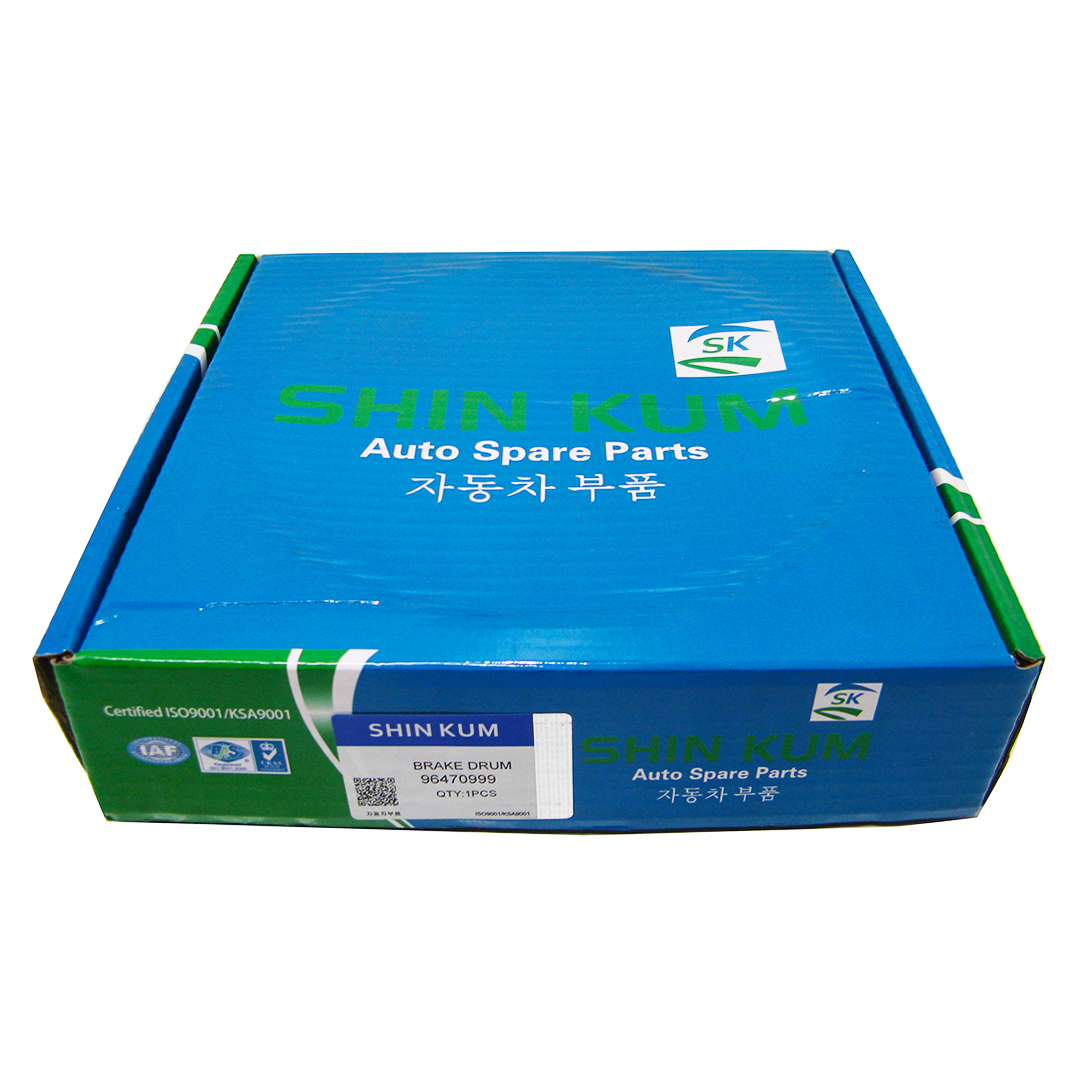 Барабан задній гальмівний без маточини Авео Т-200, Т-250 Shin Kum