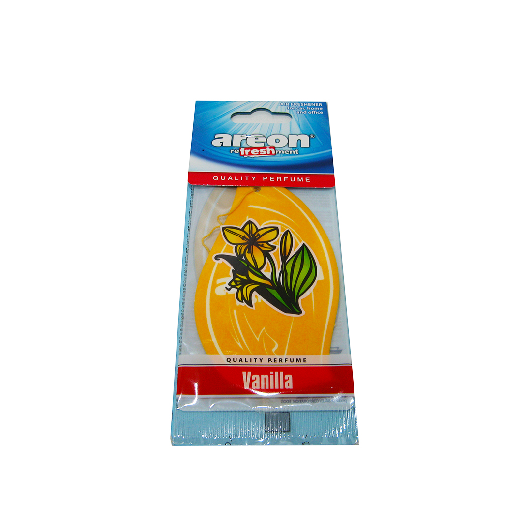 Освіжувач салону на дзеркало сухий Vanilla (Ваніль) Mon Classic Areon