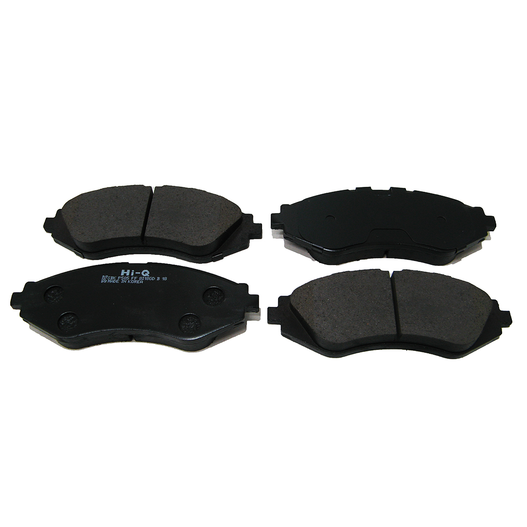 Колодка передня гальмівна (компл. 4 шт) 14" Ланос, Нубіра Hi-Q