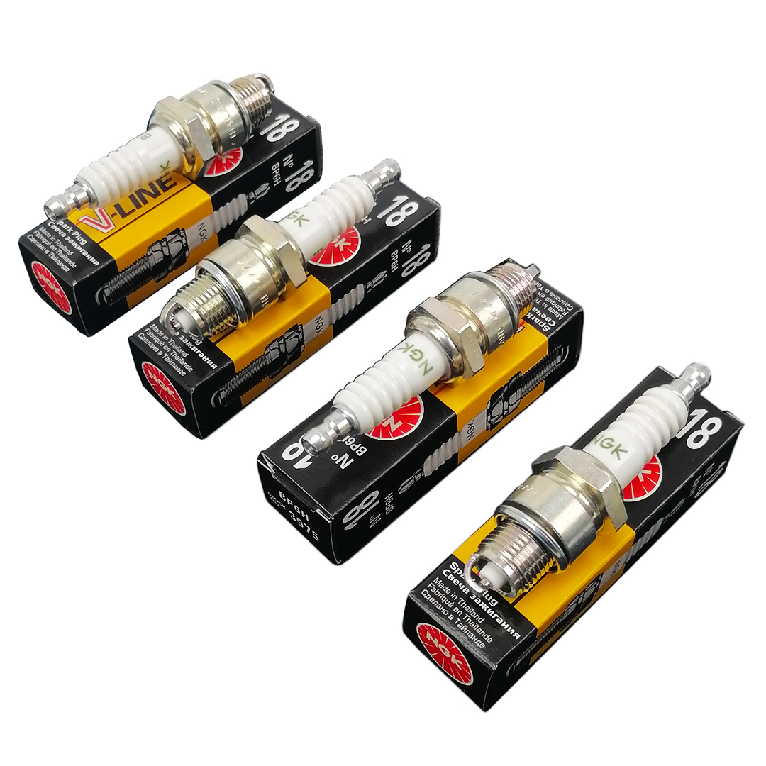 Свічка запалювання №18 (компл. 4 шт) 402 дв., 2401, 2410 NGK