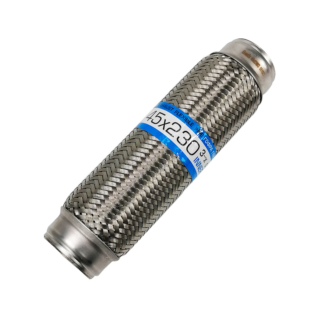 Гофра глушника 45 x 230 мм 3-х шарова EuroEx