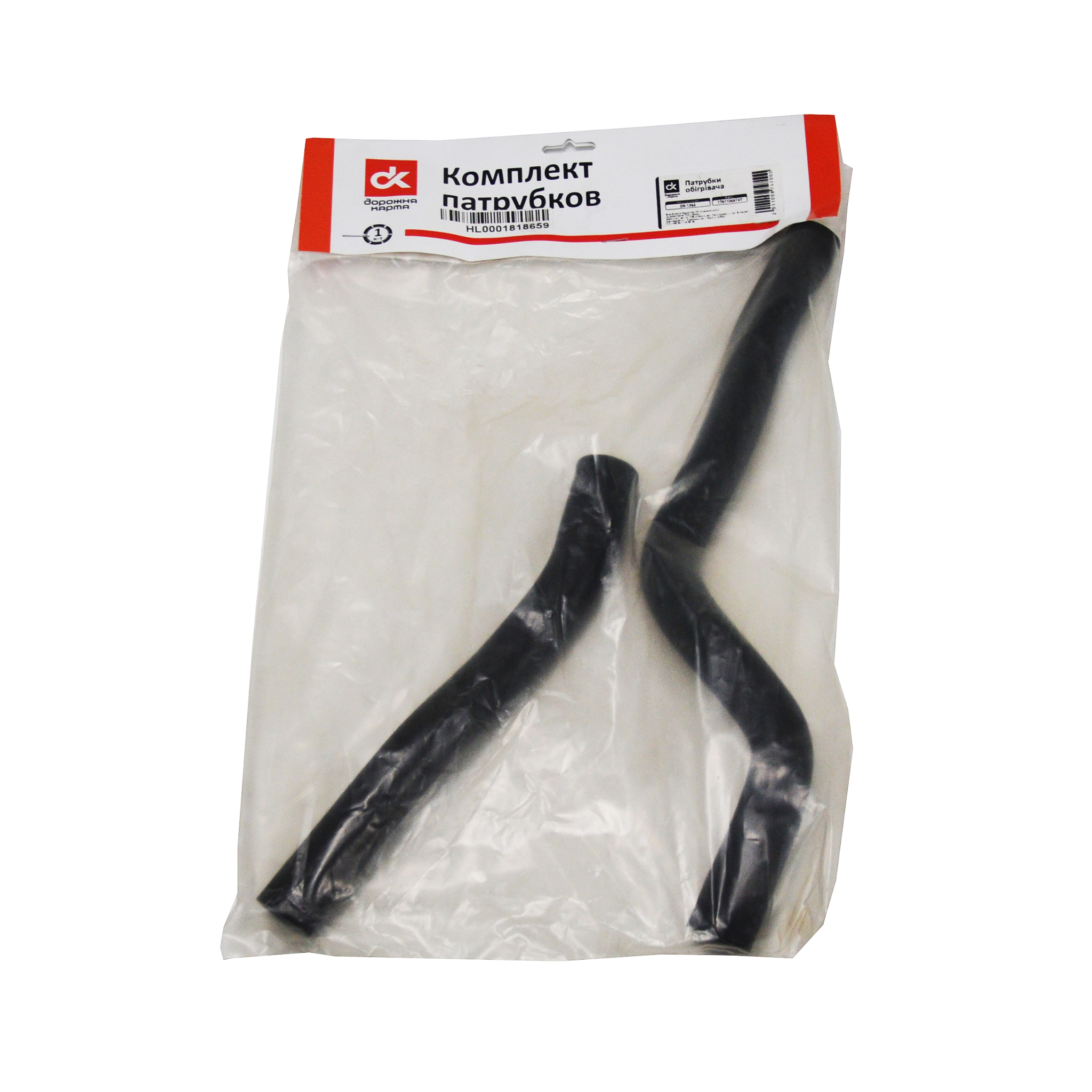 Патрубок обігрівача пічки (компл. 2 шт) 2123 ДК