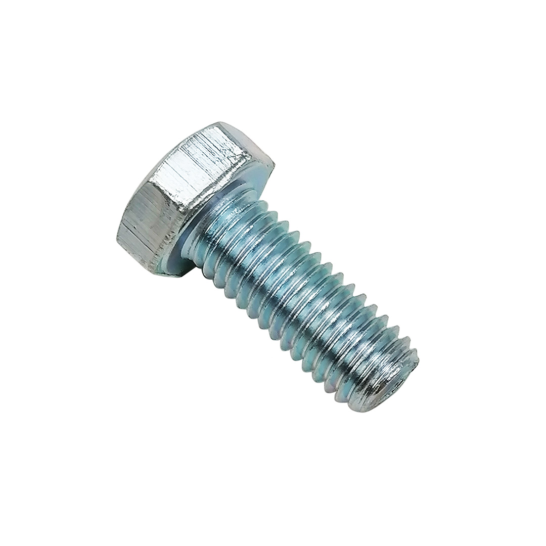 Болт М8 х 20 мм цинк білий (в упак. 200 шт) Metalvis