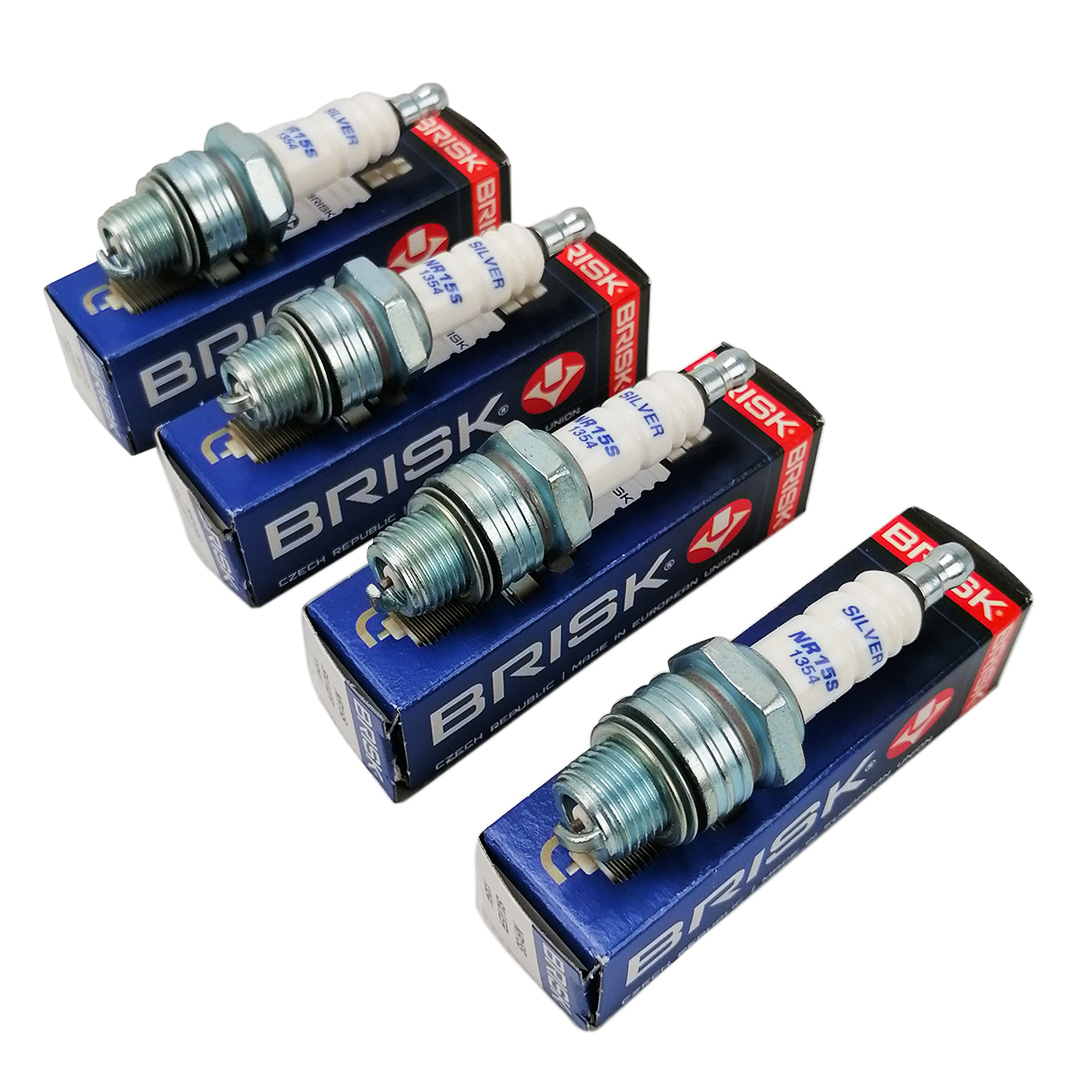 Свічка запалювання NR15S (компл. 4 шт) 402 дв., 2401, 2410 LPG Silver Brisk 