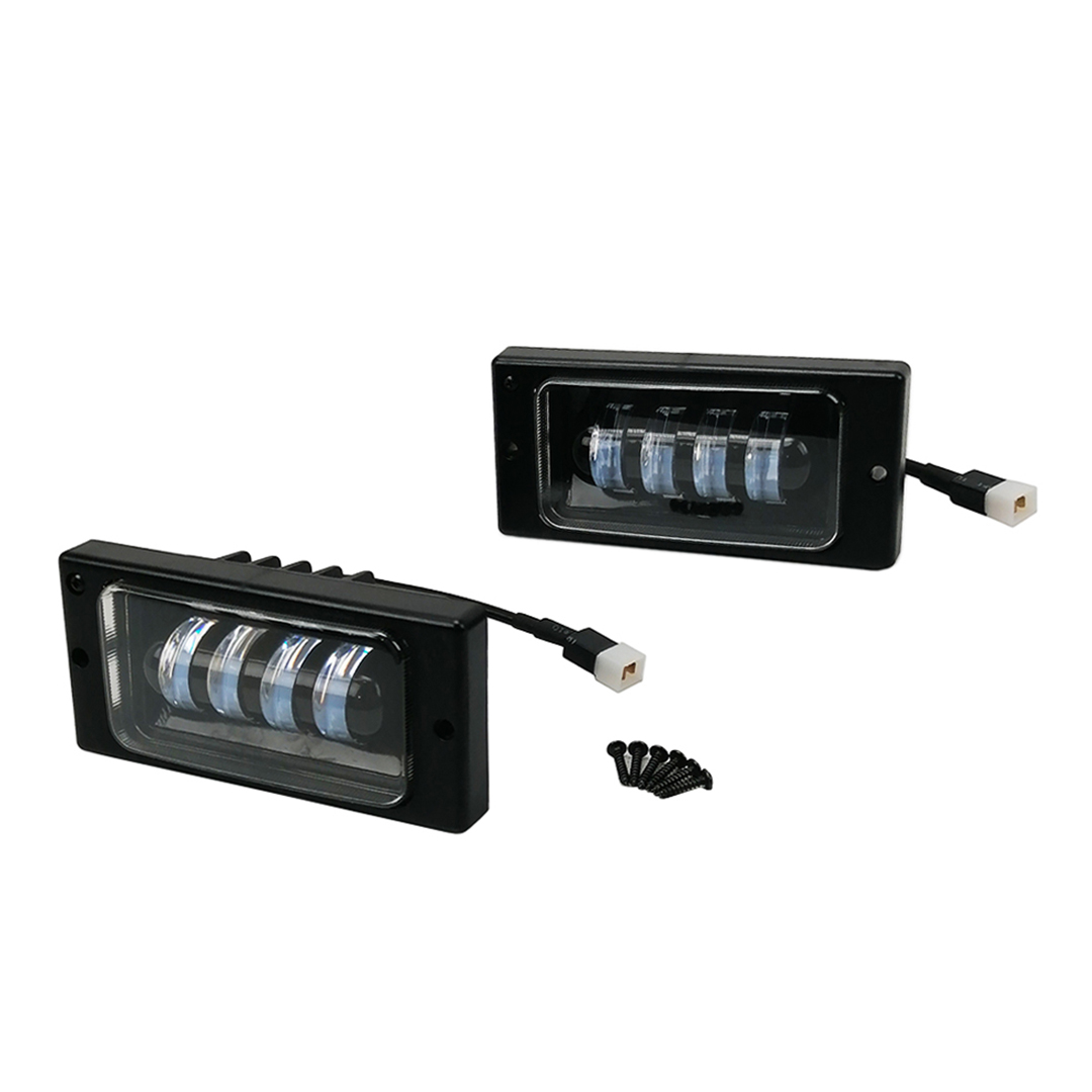 Фара протитуманна (компл. 2 шт) LED біле світло 40W 2110, 2111, 2112, 2113, 2114 Pulso