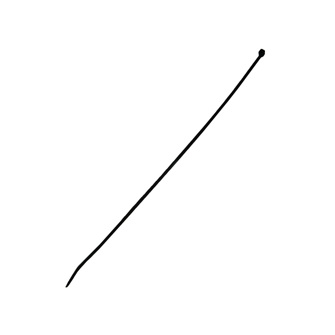 Хомут пластик 3,6 х 300 (в упак. 100 шт) чорний Apro