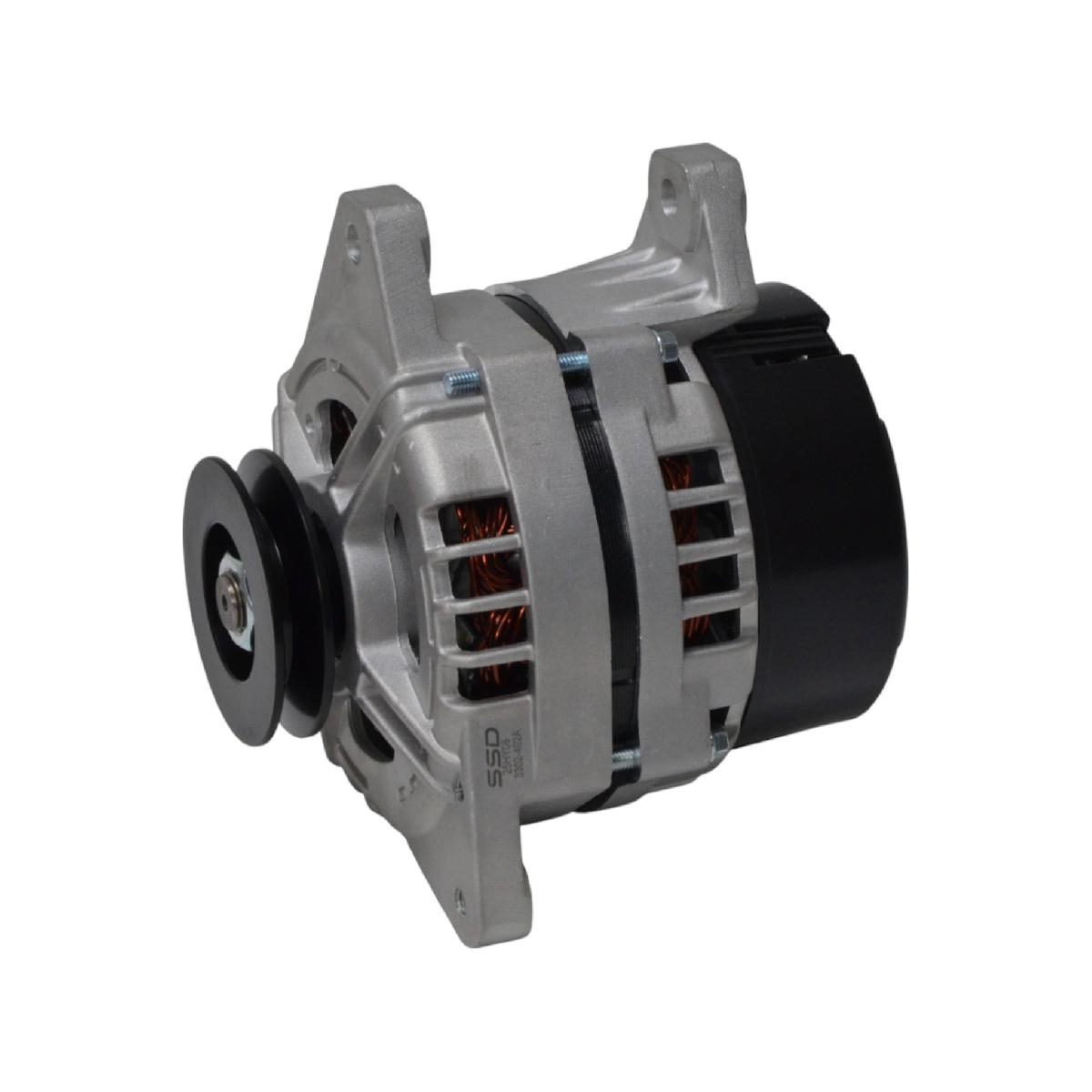 Генератор 120А клин 3302 під 1 ремінь 402 дв. SSD