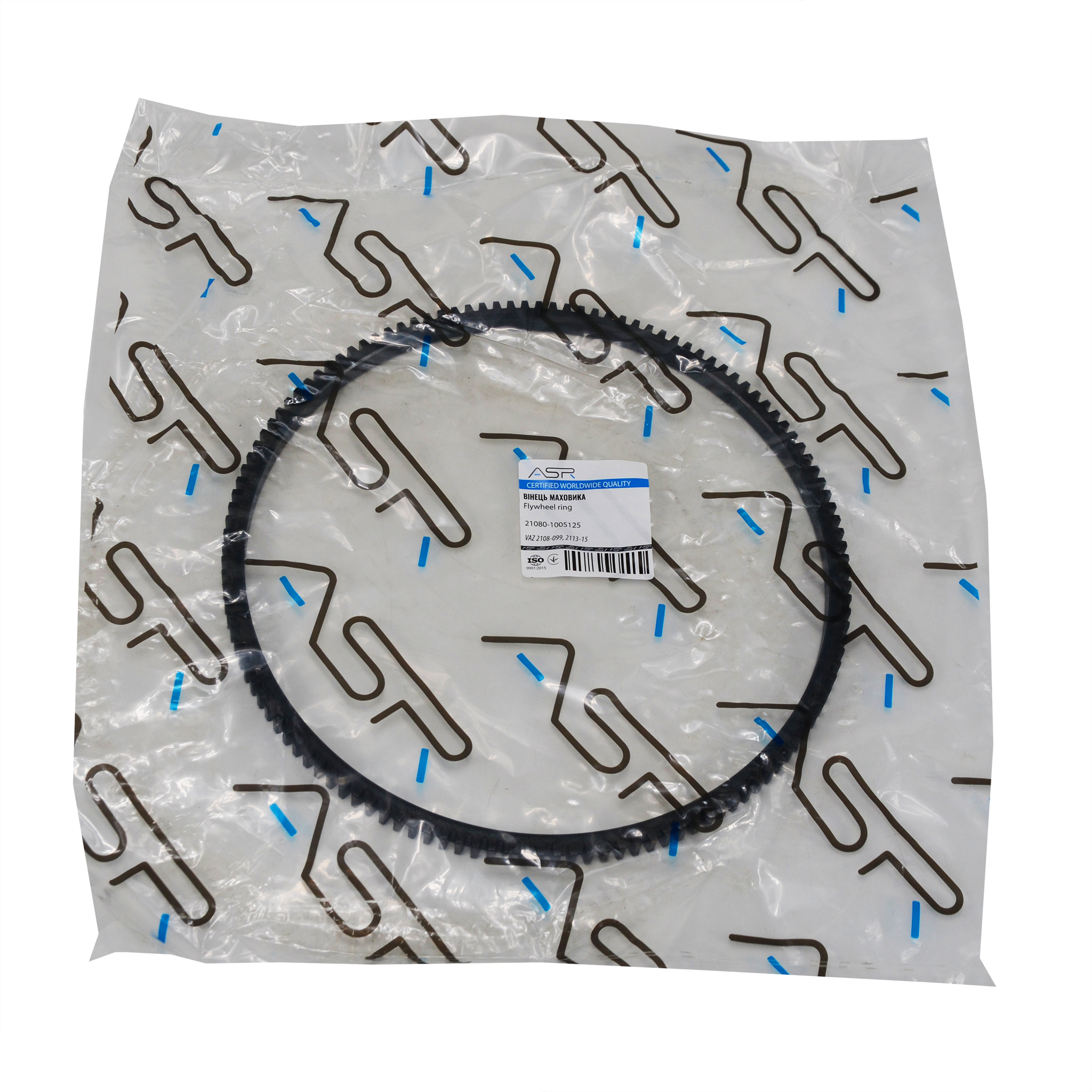 Венец маховика (обод зубчатый) 2108, 2109, 21099, 2113, 2114, 2115 ASR