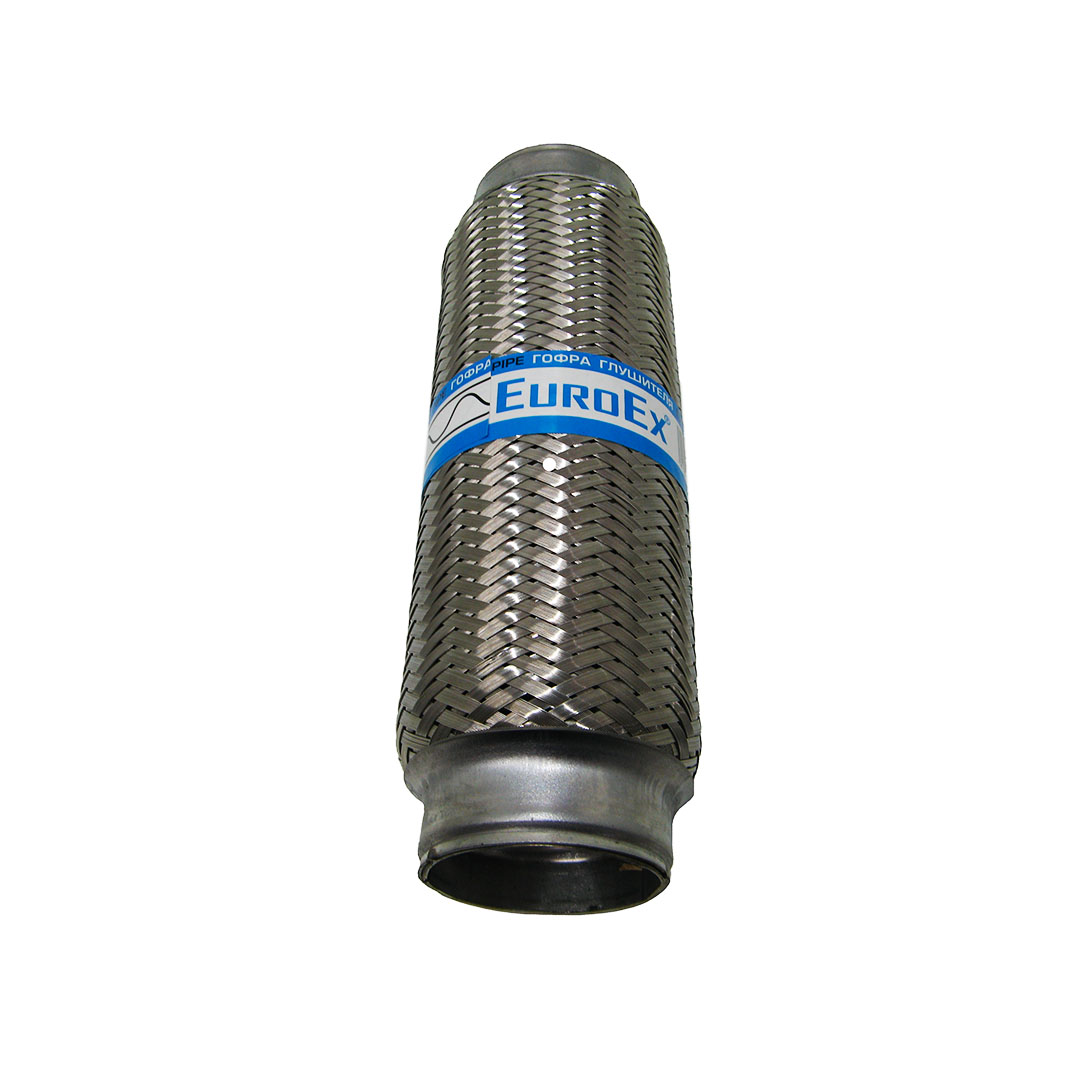 Гофра глушника 55 x 250 мм 3-х шарова EuroEx