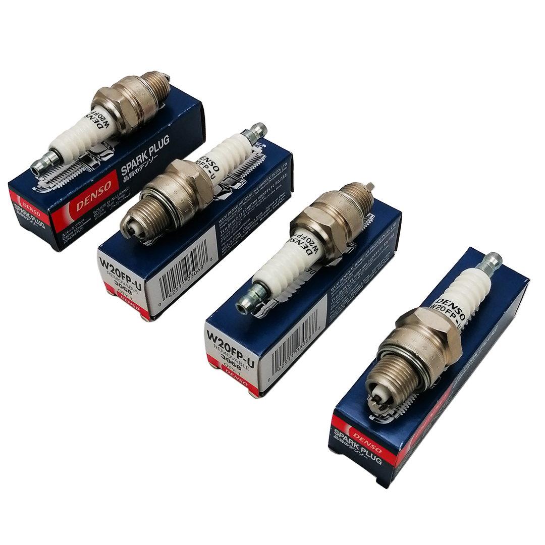 Свічка запалювання D18 (компл. 4 шт) 402 дв., ГАЗ 53, 3307, ЗІЛ 130 Denso