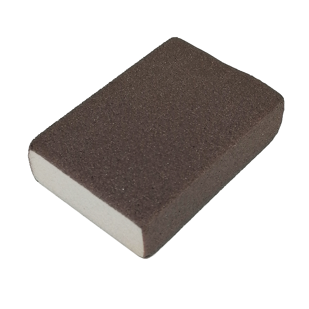Губка шлифовальная четырехсторонняя 100 х 70 х 25 мм P 180 Sigma