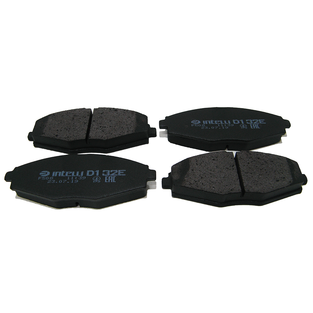 Колодка передня гальмівна (компл. 4 шт) 13" Ланос, Сенс, Матіз Dafmi Intelli