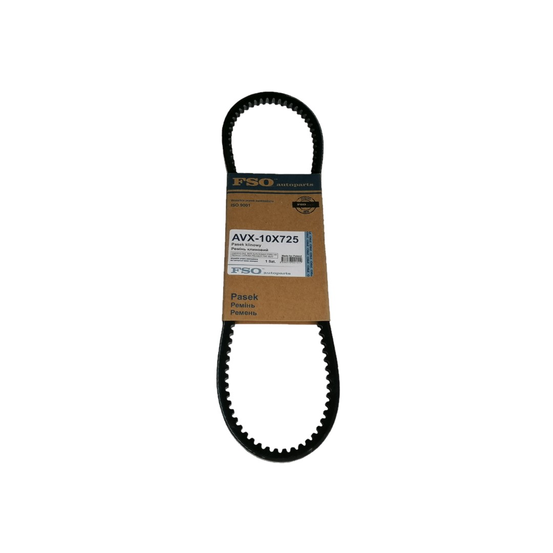 Ремінь генератора 725 зубчастий Таврія, Сенс, Славута FSO