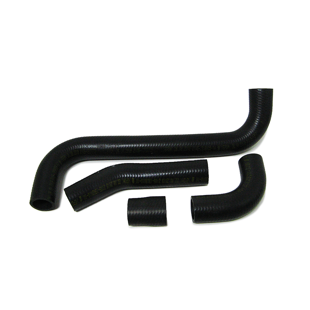 Патрубок радіатора (компл. 4 шт) (під алюмінієвий радіатор) 2104, 2105, 2107 БРТ