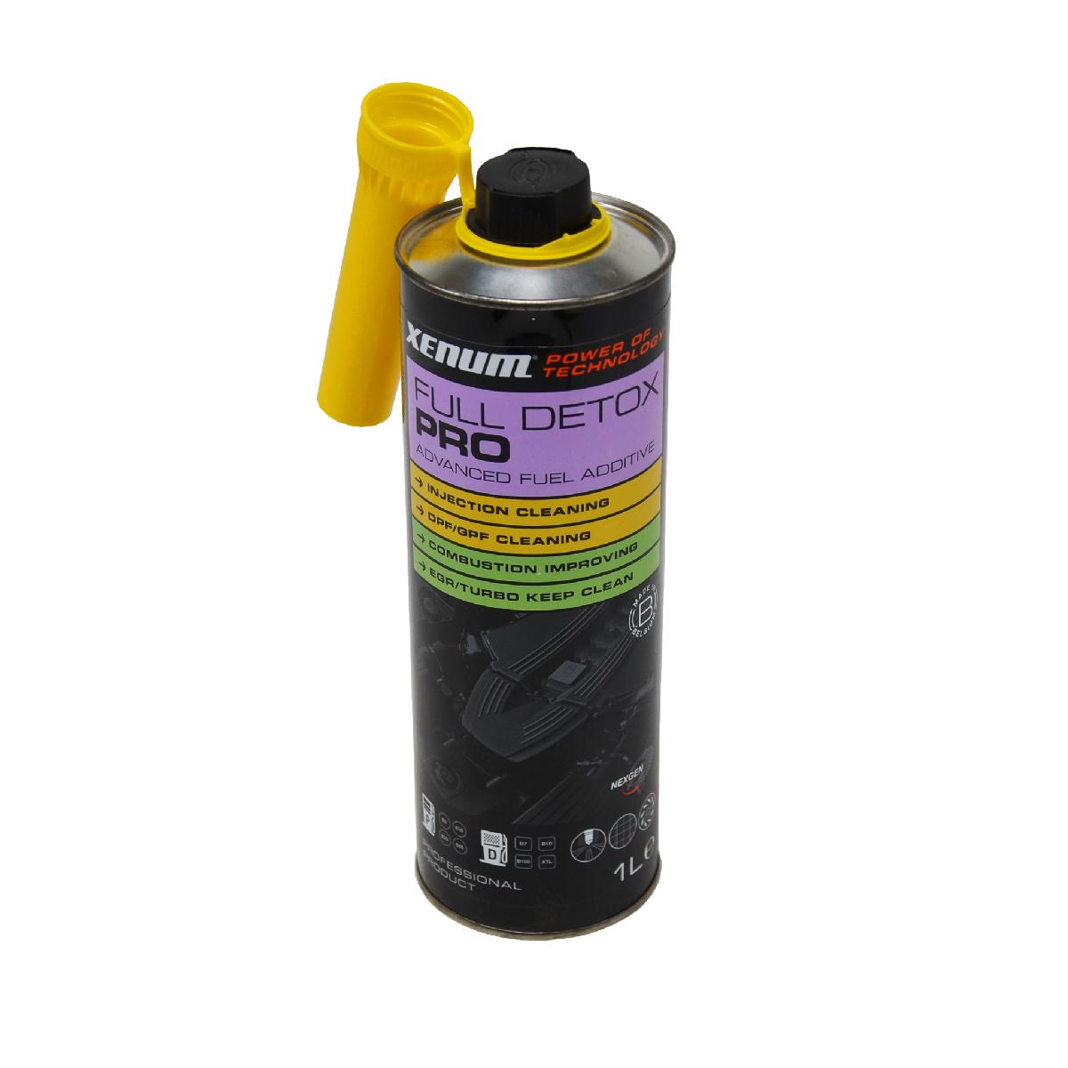 Очищувач паливної системи універсальний 1л Full Detox pro Xenum