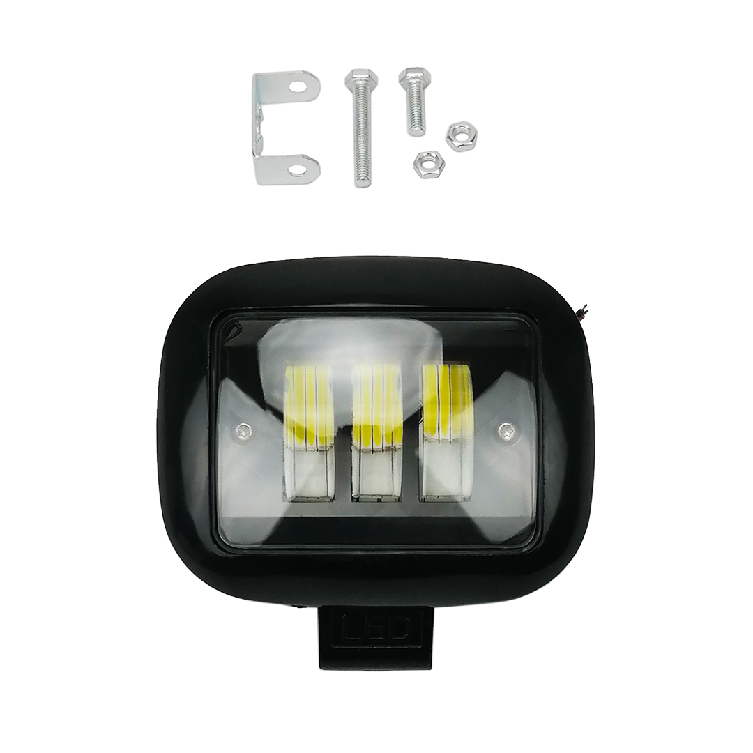 Фара LED додаткова точковий промінь 30W 6000К прямокутна Spot Pulso