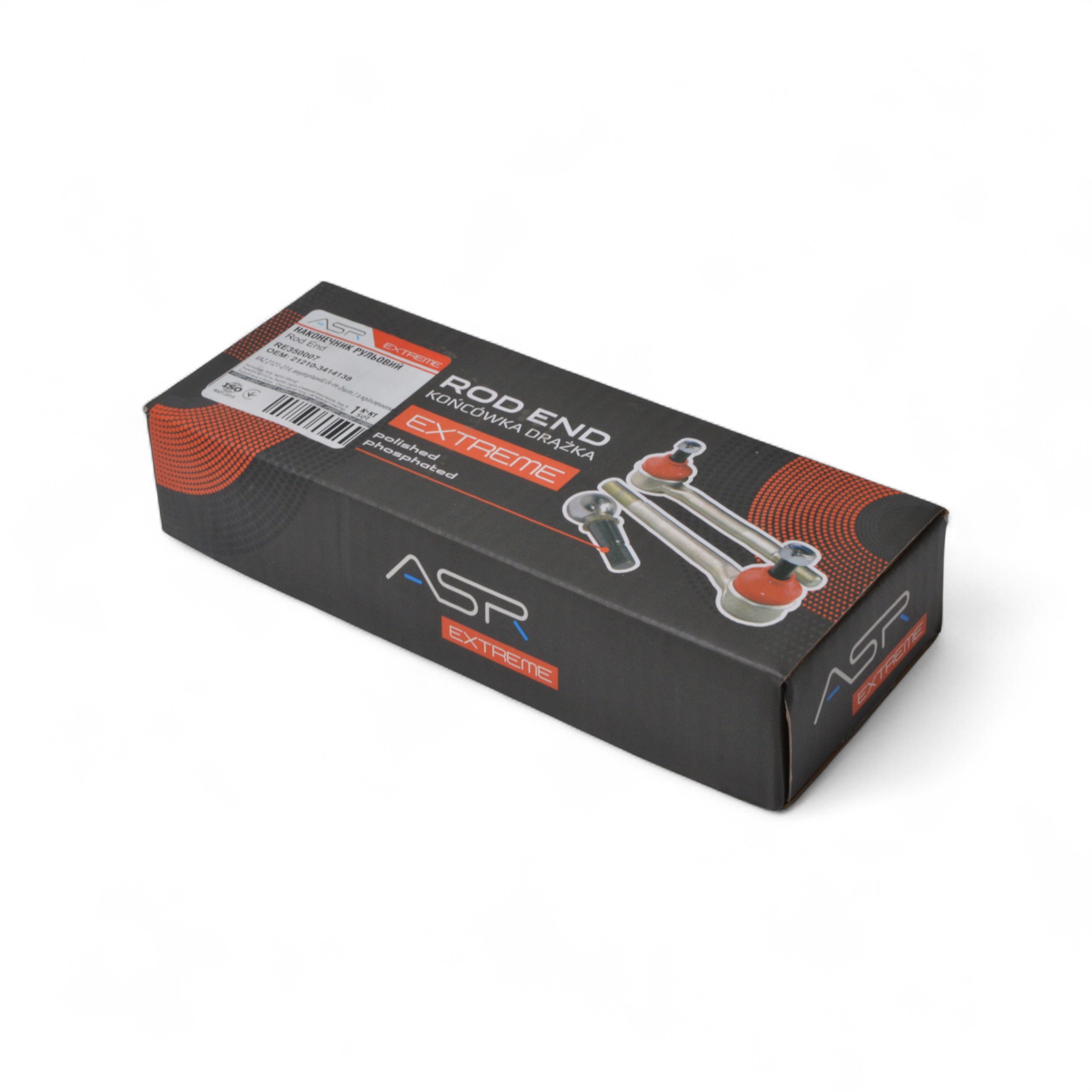 Наконечник рульових тяг довгий (компл. 2 шт) 2121, 21213, 21214ASR Extreme